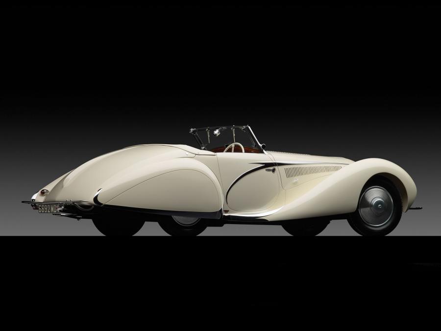  Talbot-Lago T150C Cabriolet by Figoni & Falaschi 1936 года  (фото 10 из 19)